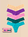 Apricot Crush/Vivacious Violet/Taffy/Moodstone/Seabreeze