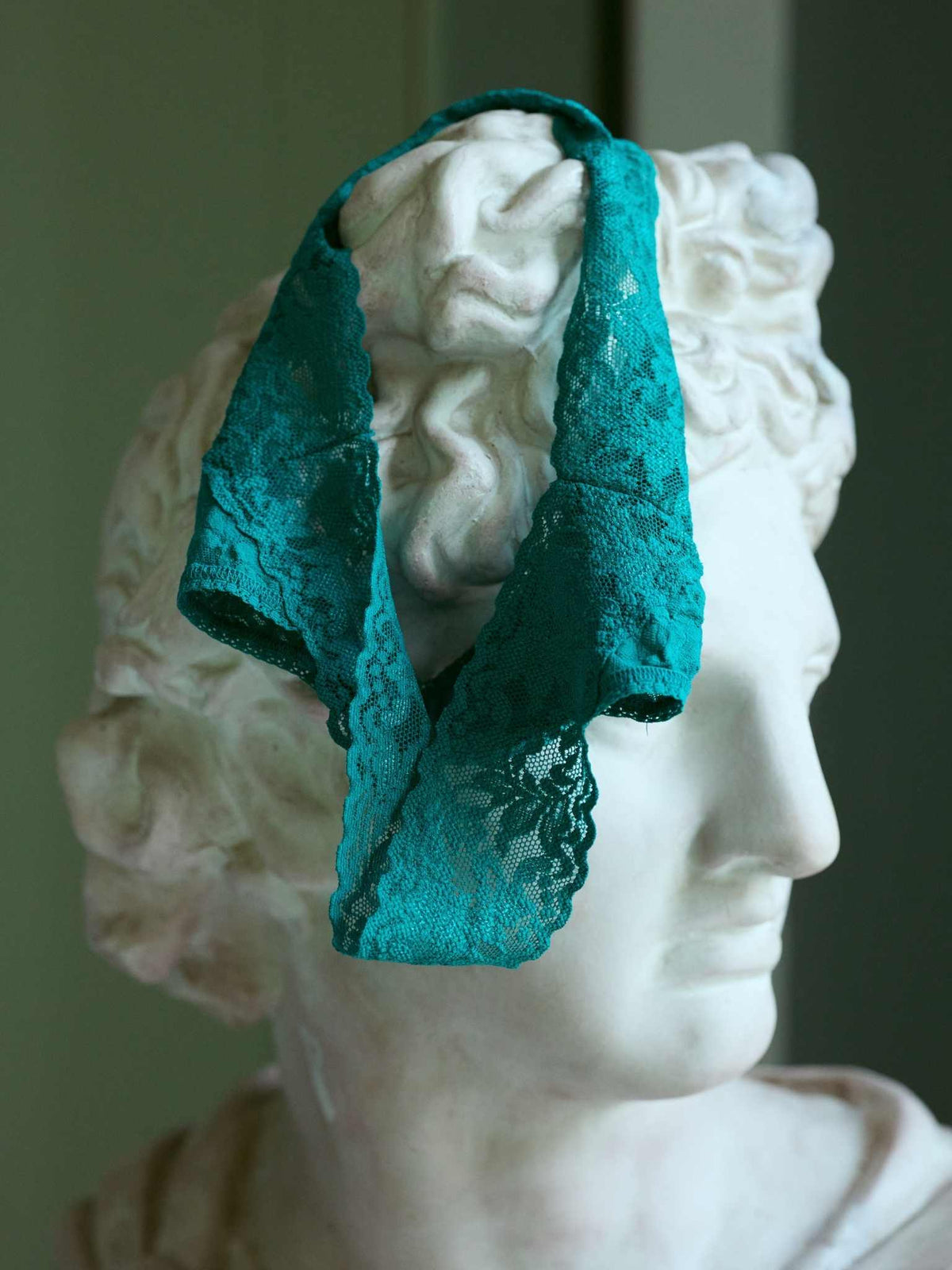 Hanky Panky Signature Lace® Original Rise Thong Dark Teal