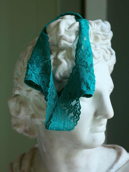 Hanky Panky Signature Lace® Original Rise Thong Dark Teal