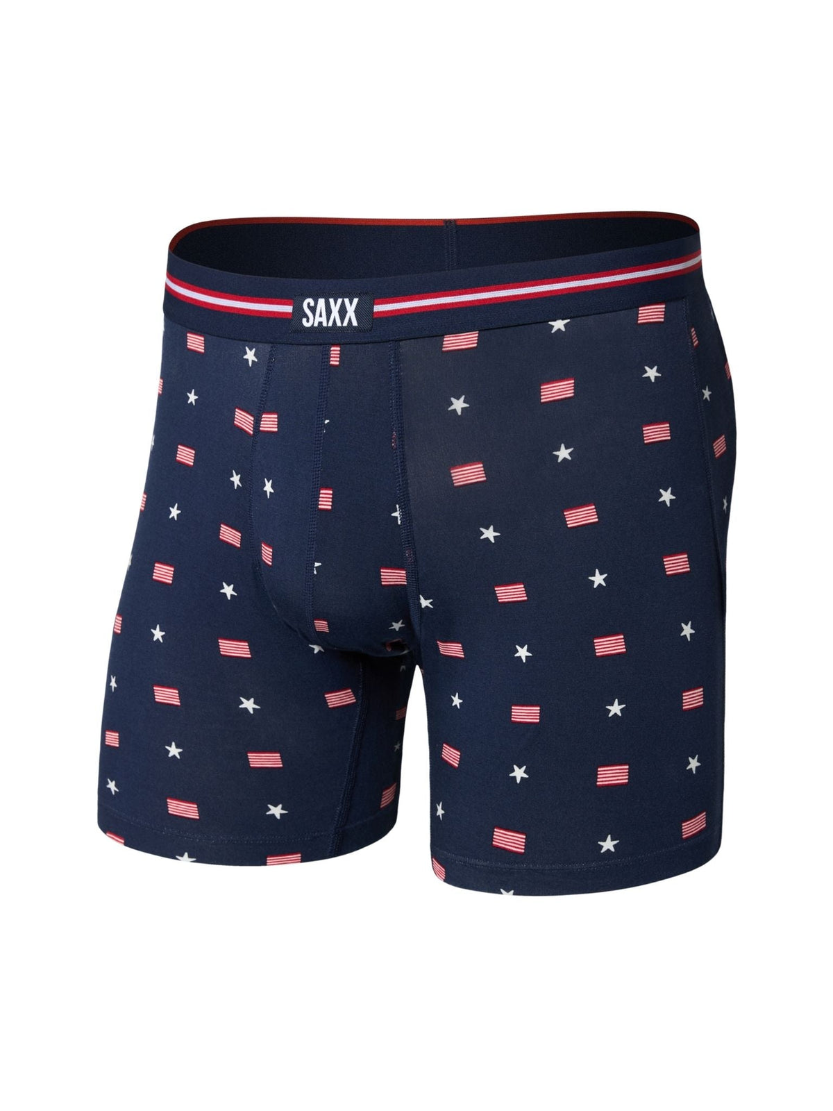 Hanky Panky Signature Lace® Original Rise Thong And SAXX Super Soft Vibe Boxer Brief USA Signet-Maritime
