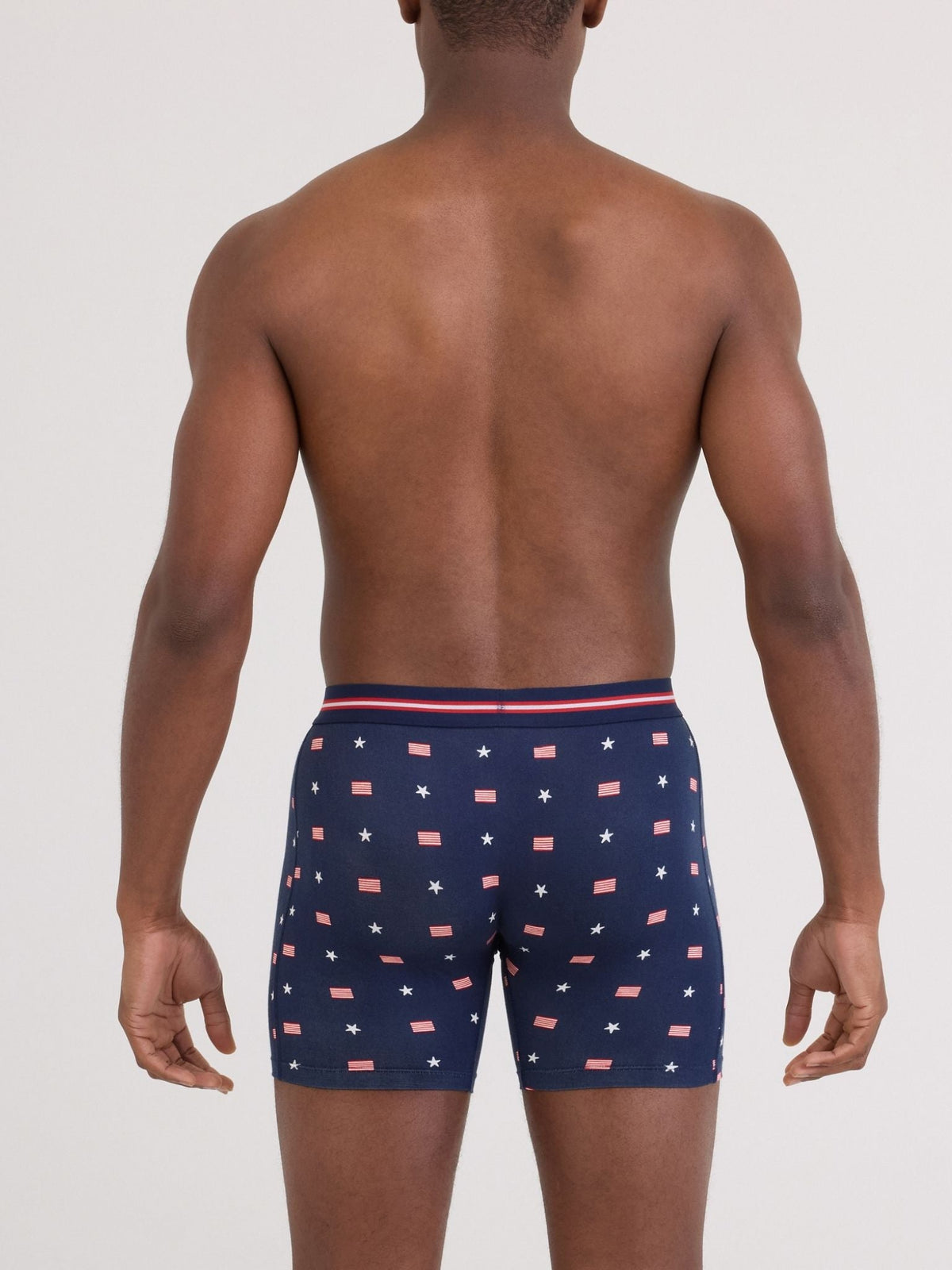 Hanky Panky Signature Lace® Original Rise Thong And SAXX Super Soft Vibe Boxer Brief USA Signet-Maritime