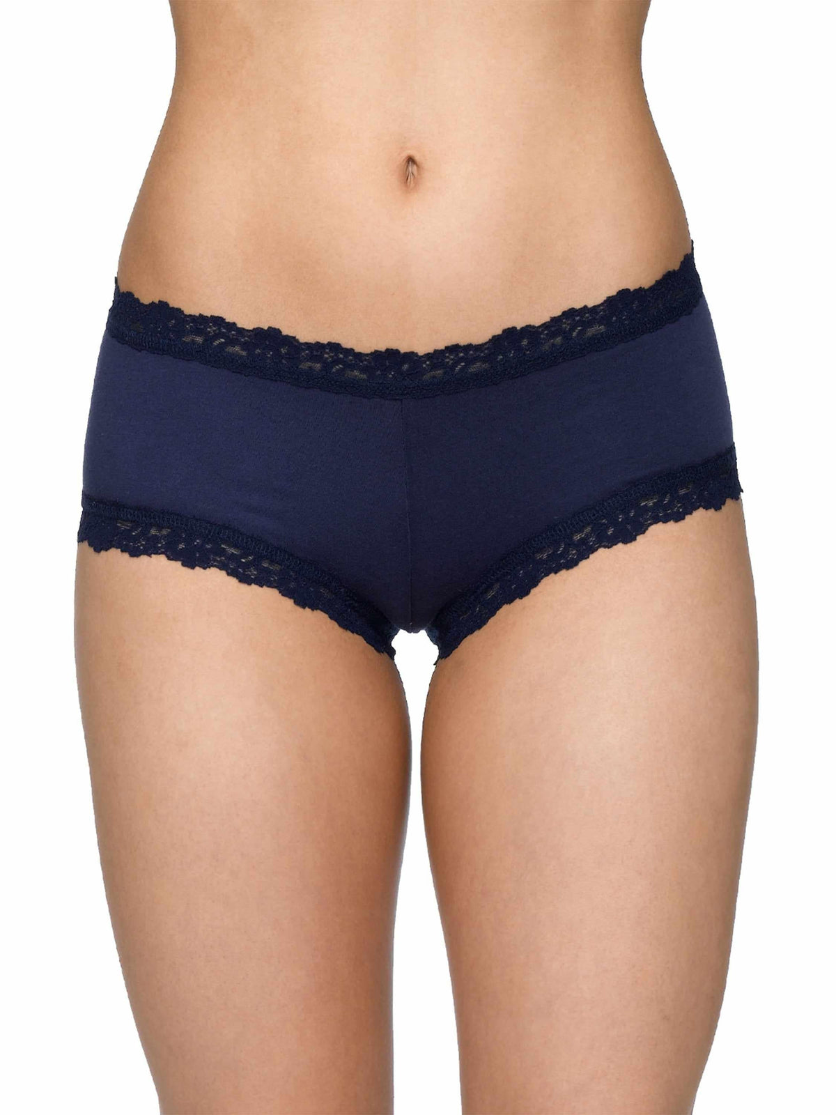 Hanky Panky Supima® Cotton Boyshort Navy
