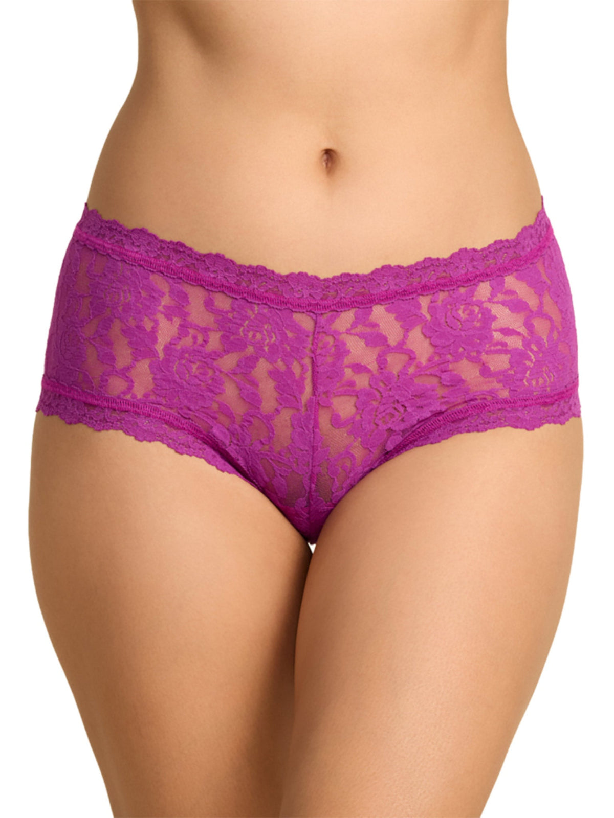 Hanky Panky Signature Lace® Boyshort Boysenberry Purple