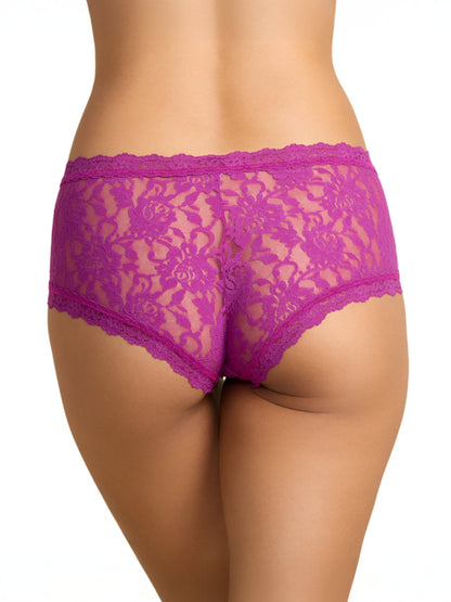 Hanky Panky Signature Lace® Boyshort Boysenberry Purple