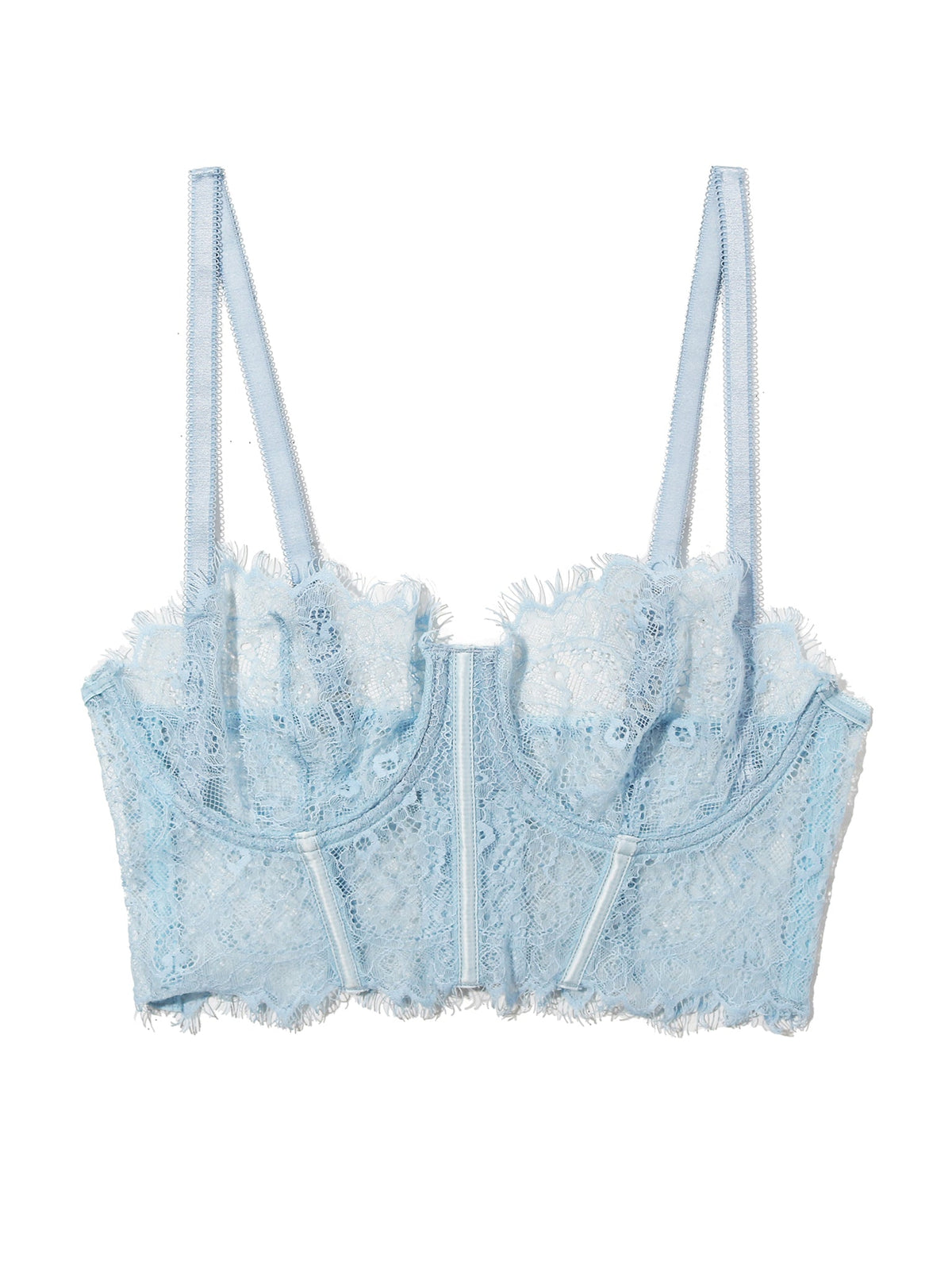 Hanky Panky Sheer Seduction Underwire Bustier Touch The Sky Blue Sale