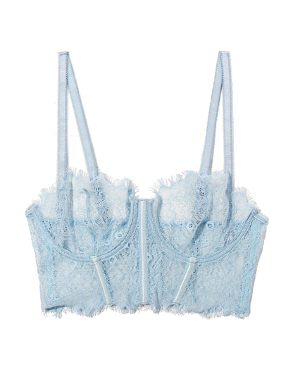 Hanky Panky Sheer Seduction Underwire Bustier Touch The Sky Blue Sale