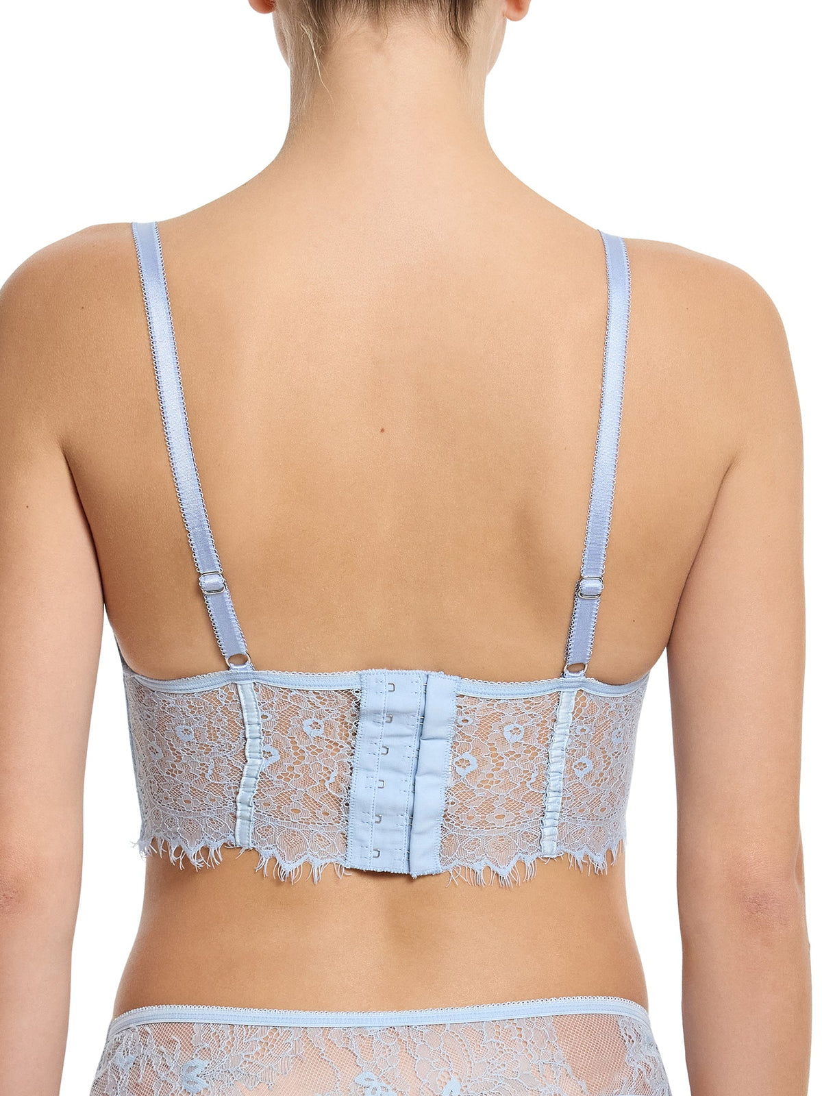 Hanky Panky Sheer Seduction Underwire Bustier Touch The Sky Blue Sale