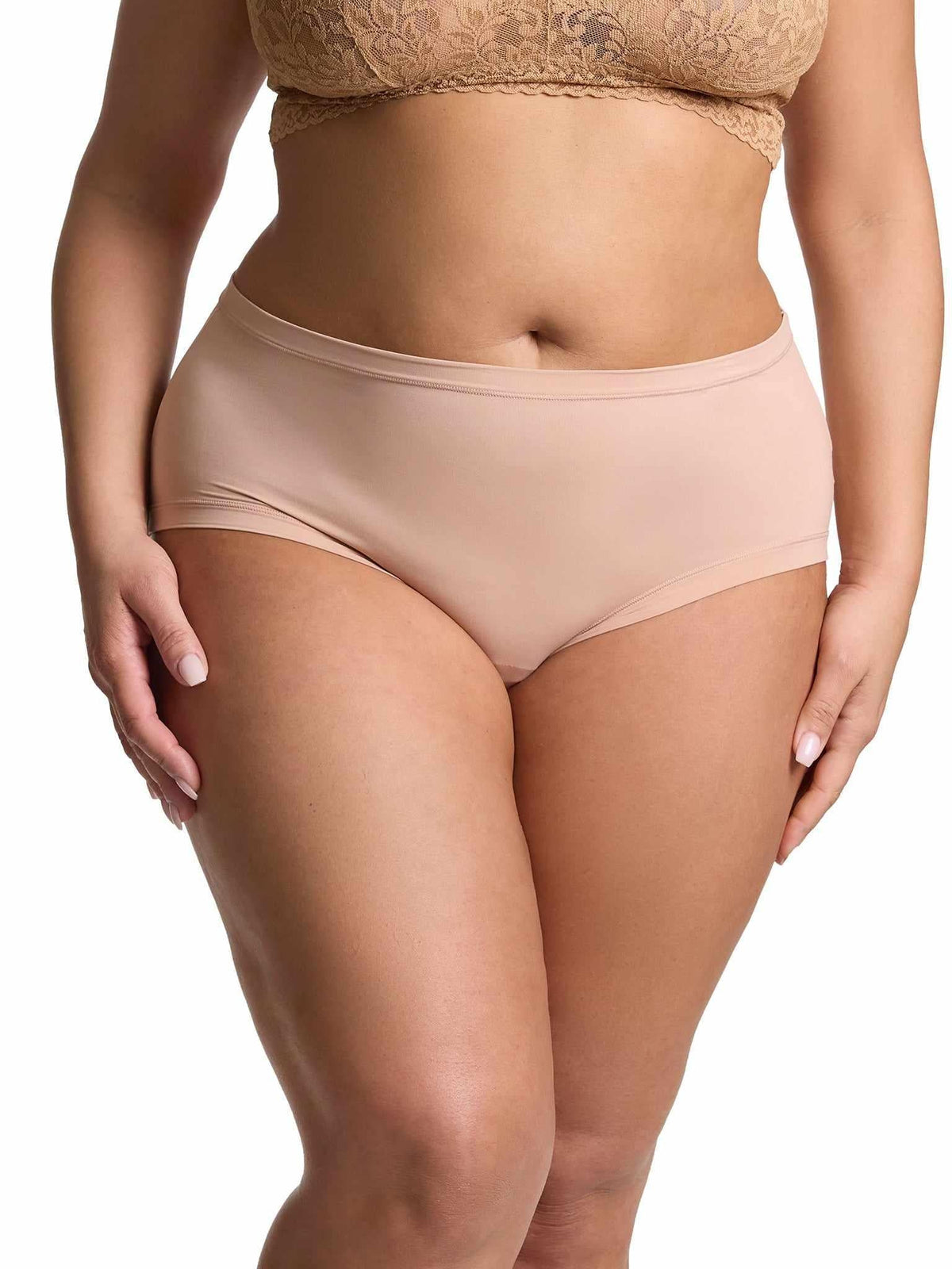 Hanky Panky YourFit™ Boyshort Almond Milk Neutral Sale