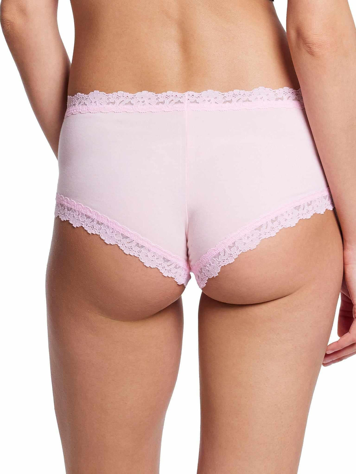 Hanky Panky Supima® Cotton Boyshort Bliss Pink