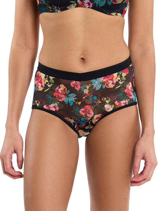 Hanky Panky Mesh Boyshort Botanic Romantic