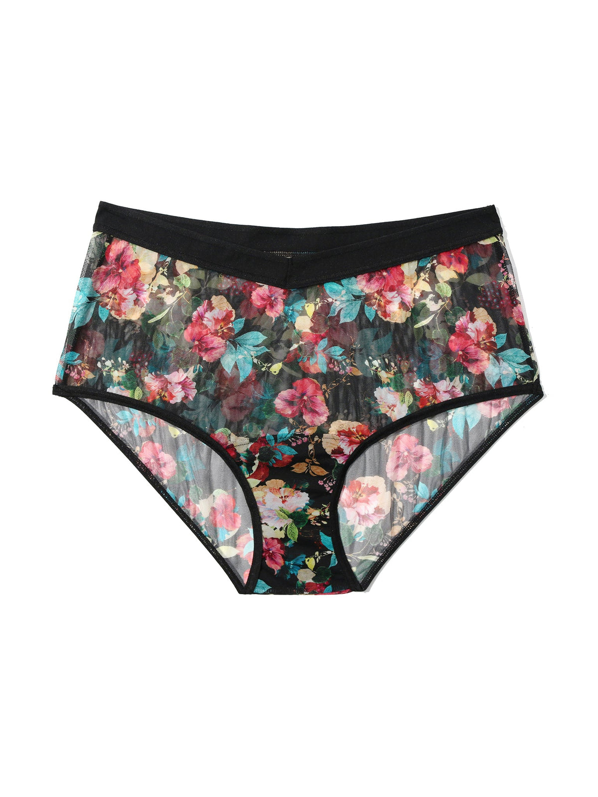 Hanky Panky Mesh Boyshort Botanic Romantic