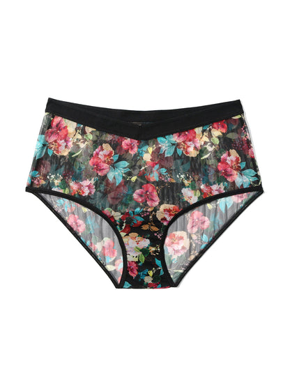 Hanky Panky Mesh Boyshort Botanic Romantic
