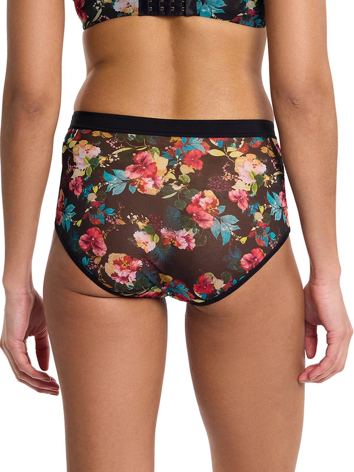 Hanky Panky Mesh Boyshort Botanic Romantic