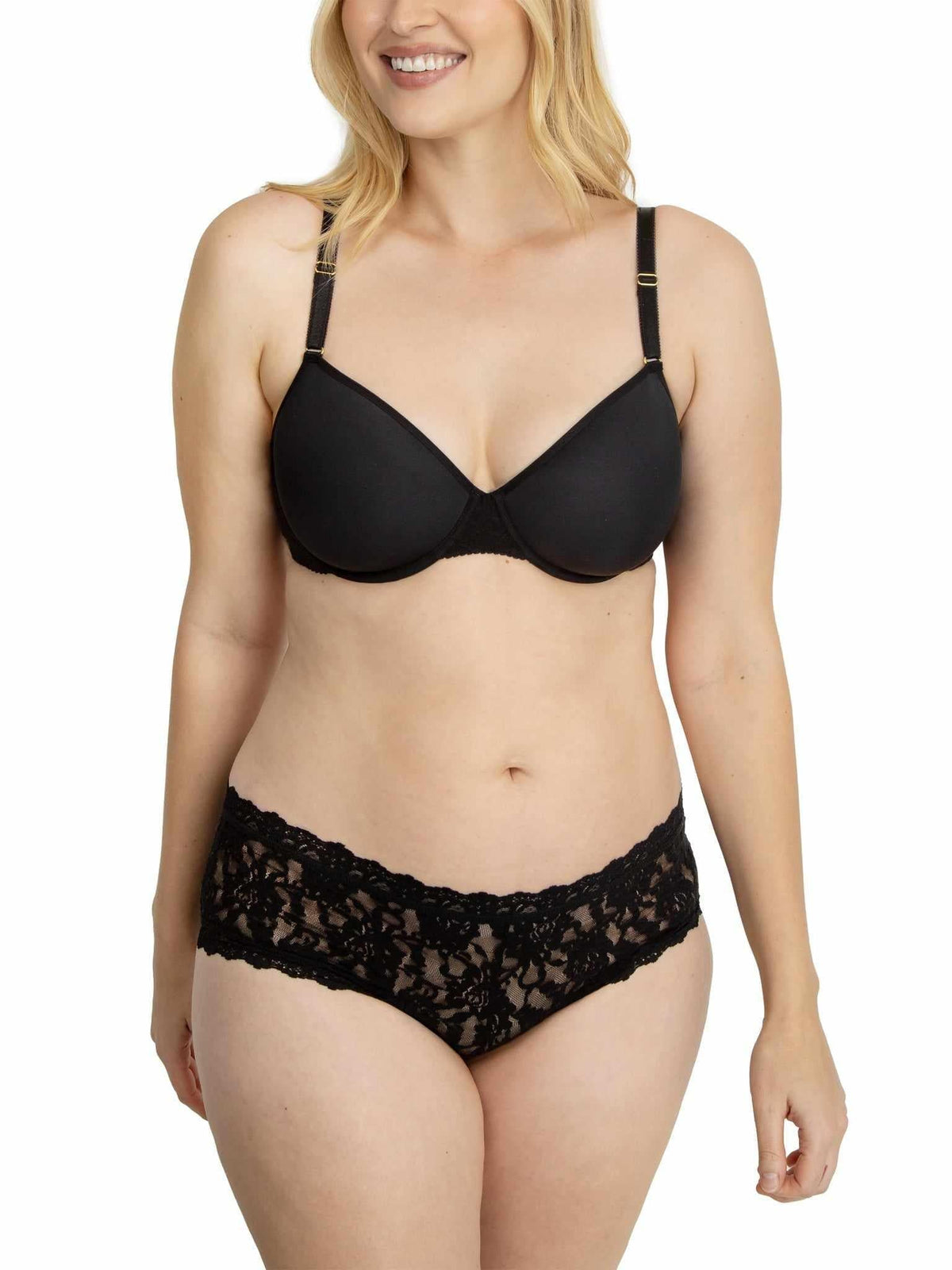 Hanky Panky Signature Lace® T-Shirt Bra Black