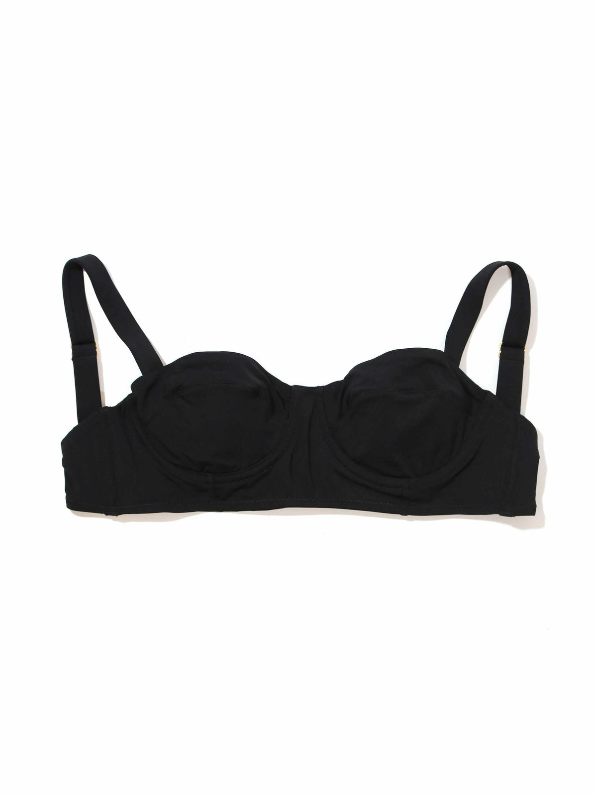 Hanky Panky Balconette Bikini Swimsuit Top Black