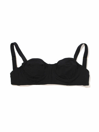 Hanky Panky Balconette Bikini Swimsuit Top Black