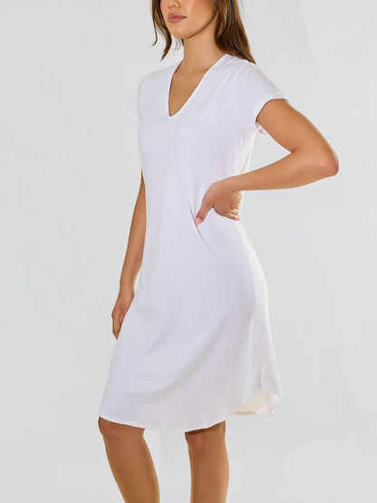 Hanky Panky Supima® Cotton Gown White
