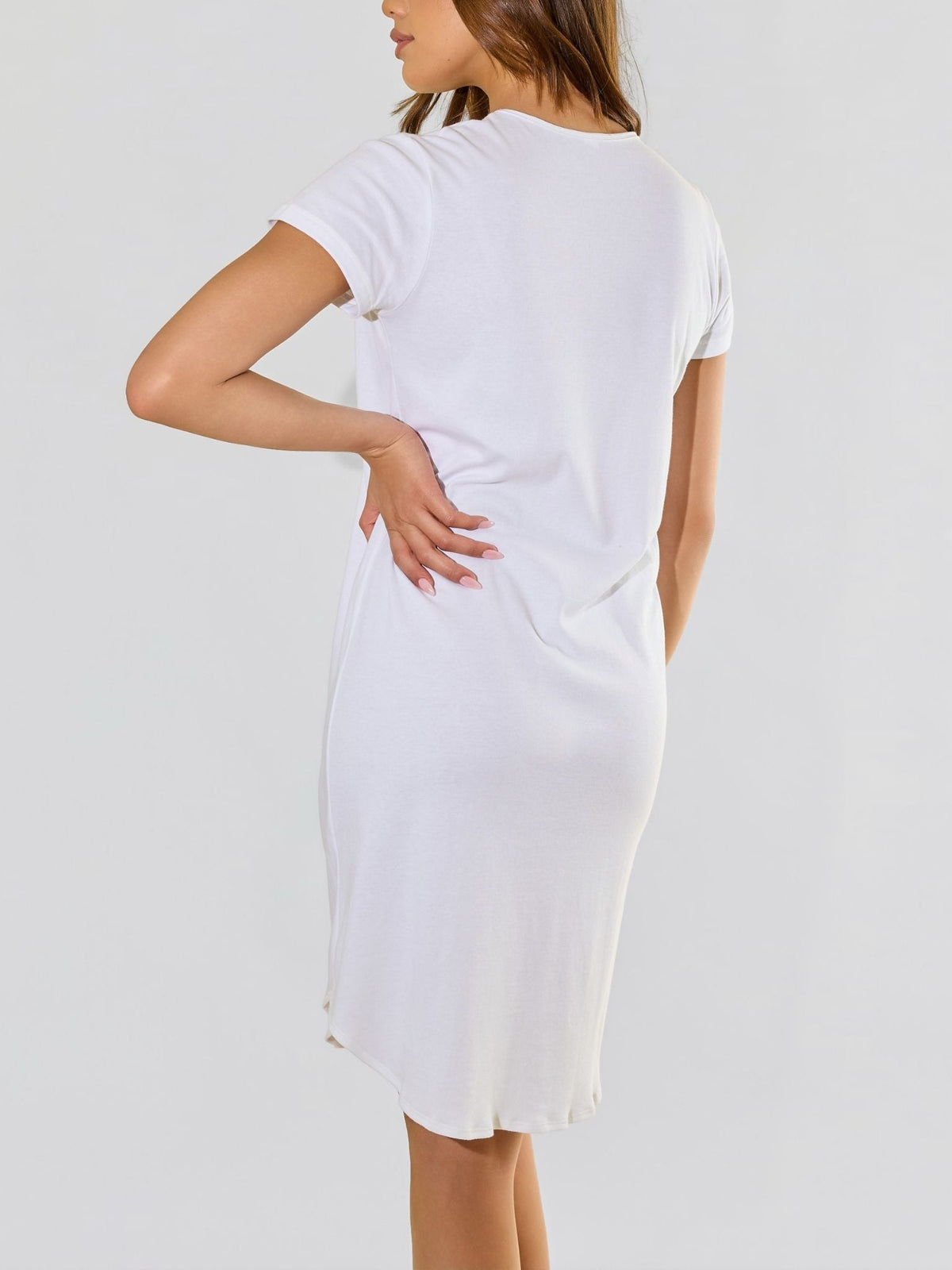 Hanky Panky Supima® Cotton Gown White