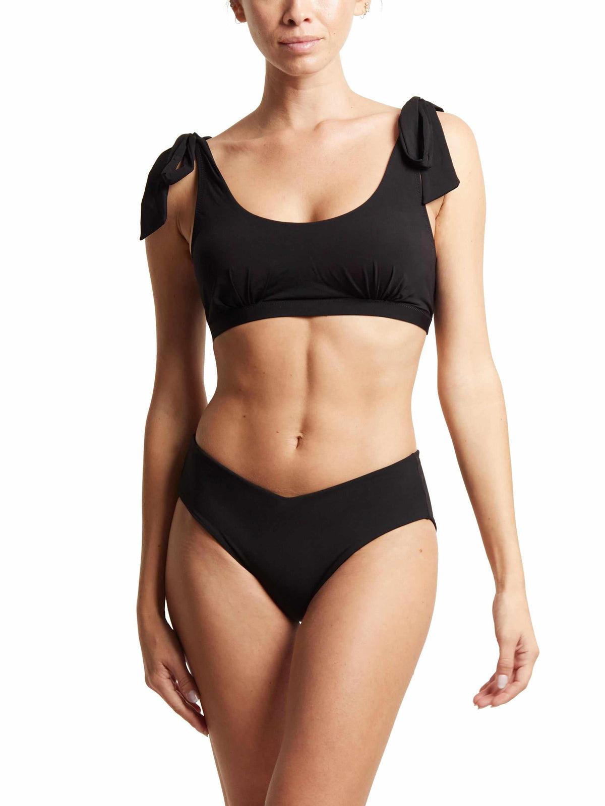 Hanky Panky V-Kini Swimsuit Bottom Black