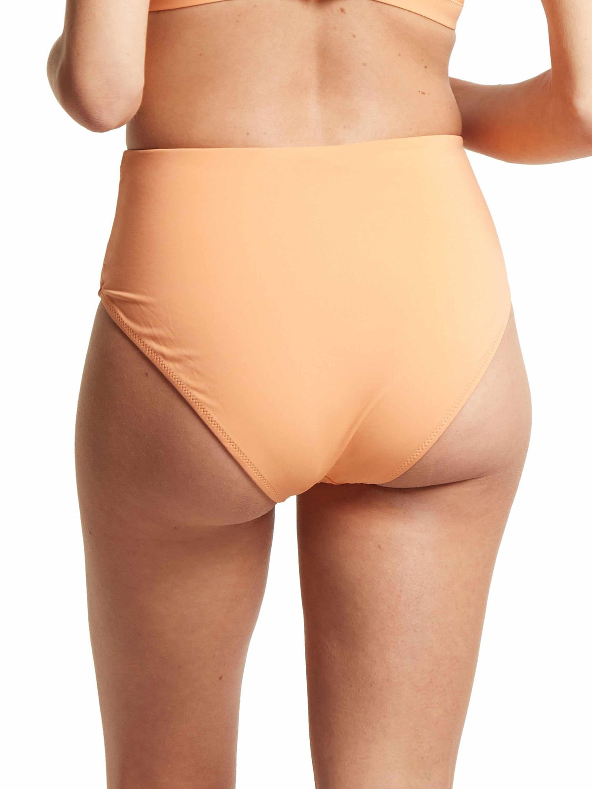 Hanky Panky High Rise Cheeky Swimsuit Bottom Florence Orange Sale