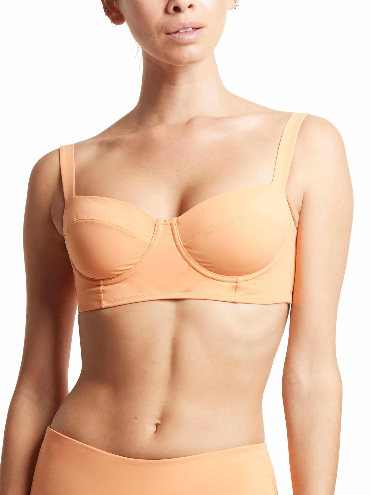 Hanky Panky Balconette Bikini Swimsuit Top Florence Orange Sale