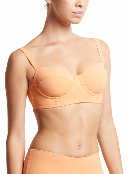 Hanky Panky Balconette Bikini Swimsuit Top Florence Orange Sale