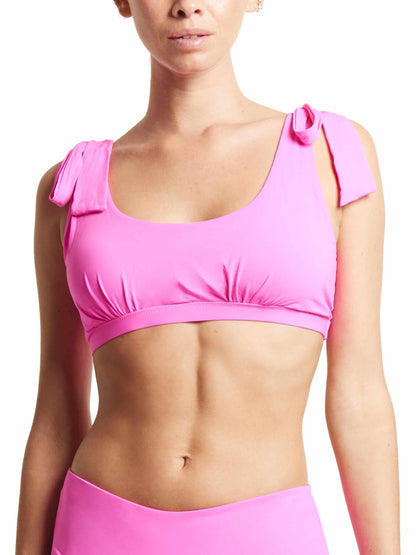 Hanky Panky Scoop Neck Swim Top Unapologetic Pink Sale