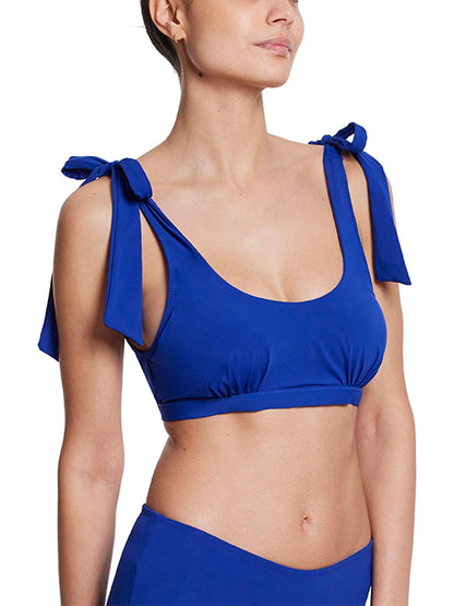 Hanky Panky Scoop Neck Swim Top Poolside Blue Sale