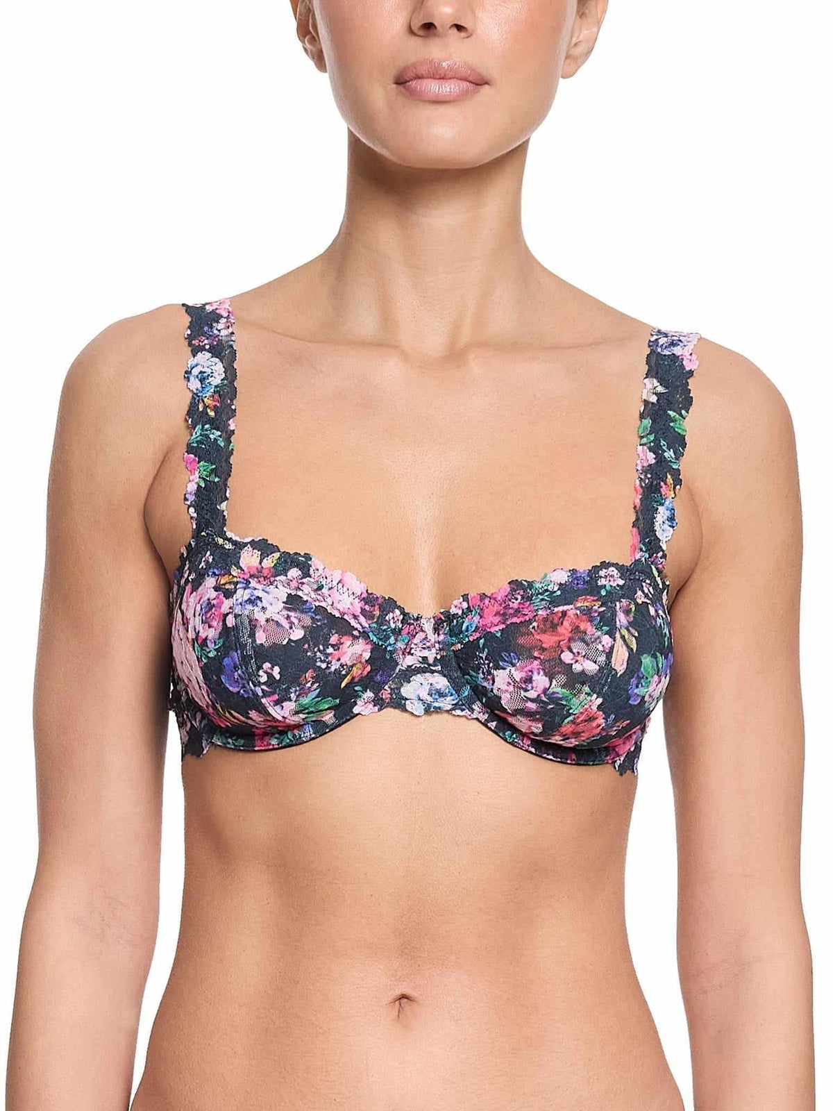 Hanky Panky Signature Lace® Balconette Bra Dark Peonies Sale