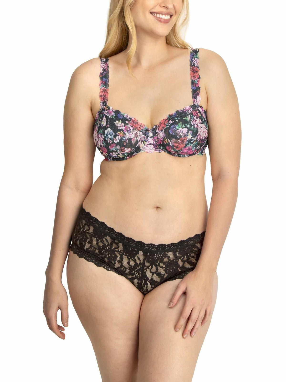 Hanky Panky Signature Lace® Balconette Bra Dark Peonies Sale
