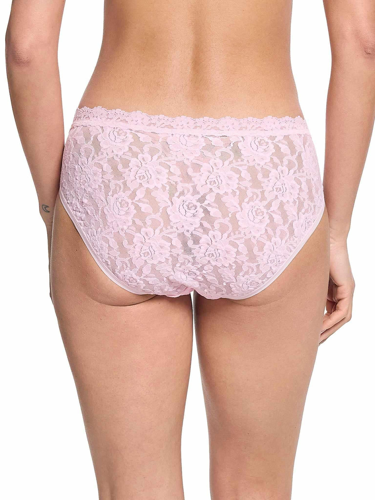 Hanky Panky Signature Lace® V-Front High Cut Brief Bliss Pink Sale