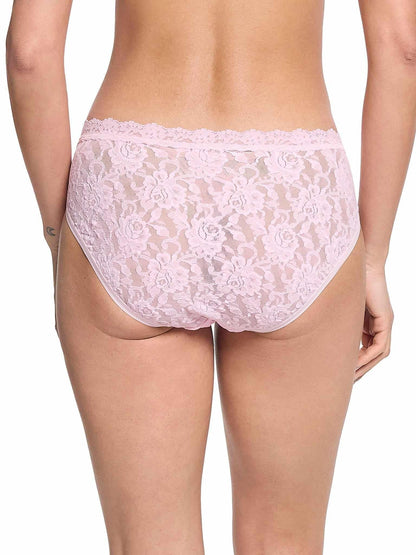Hanky Panky Signature Lace® V-Front High Cut Brief Bliss Pink Sale