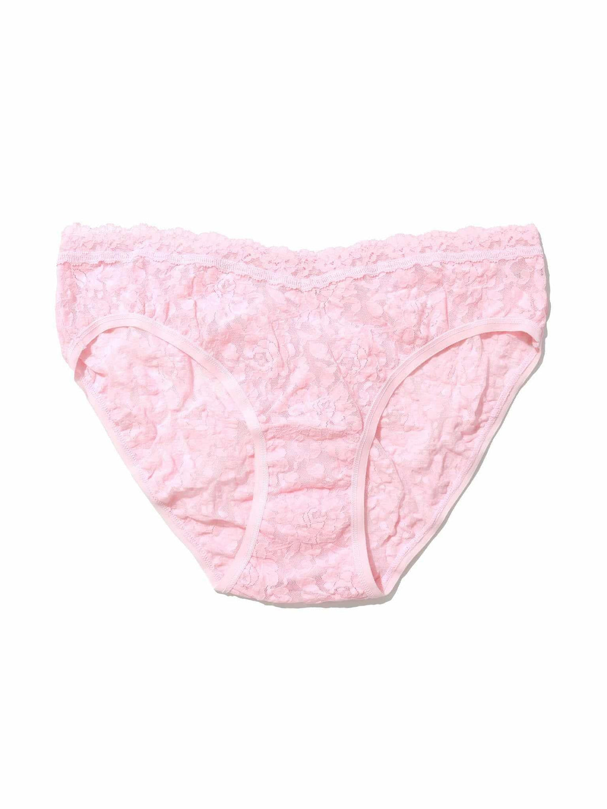 Hanky Panky Signature Lace® V-Front High Cut Brief Bliss Pink Sale