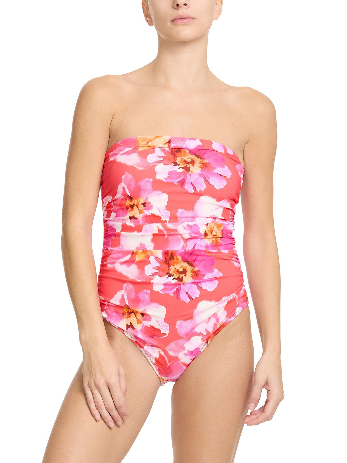 Hanky Panky Bandeau One Piece Swimsuit Out Of Office Pink Sale