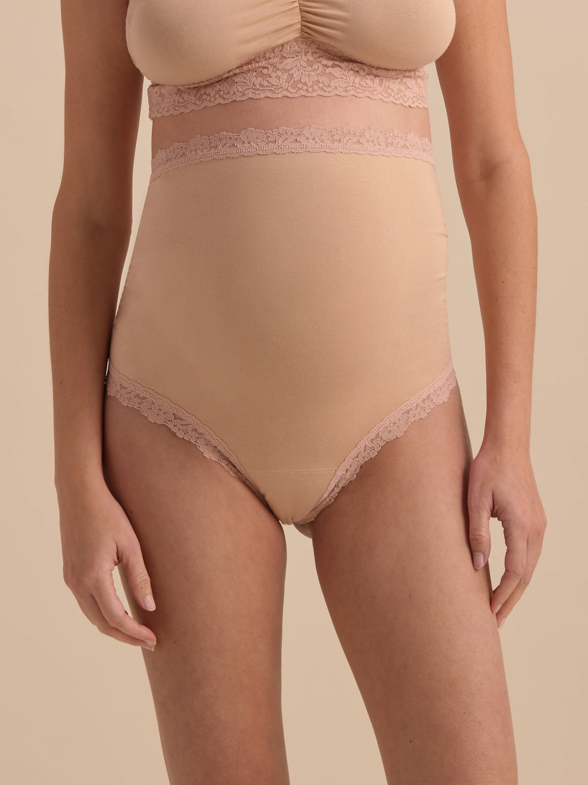 Hanky Panky Supima Cotton® Maternity Over The Bump Thong Chai Sale