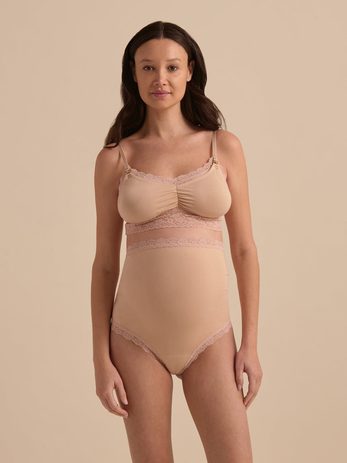 Hanky Panky Supima Cotton® Maternity Over The Bump Thong Chai Sale