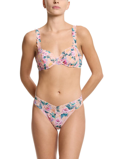 Hanky Panky Printed Signature Lace® Balconette Buy Myself Flowers Sal