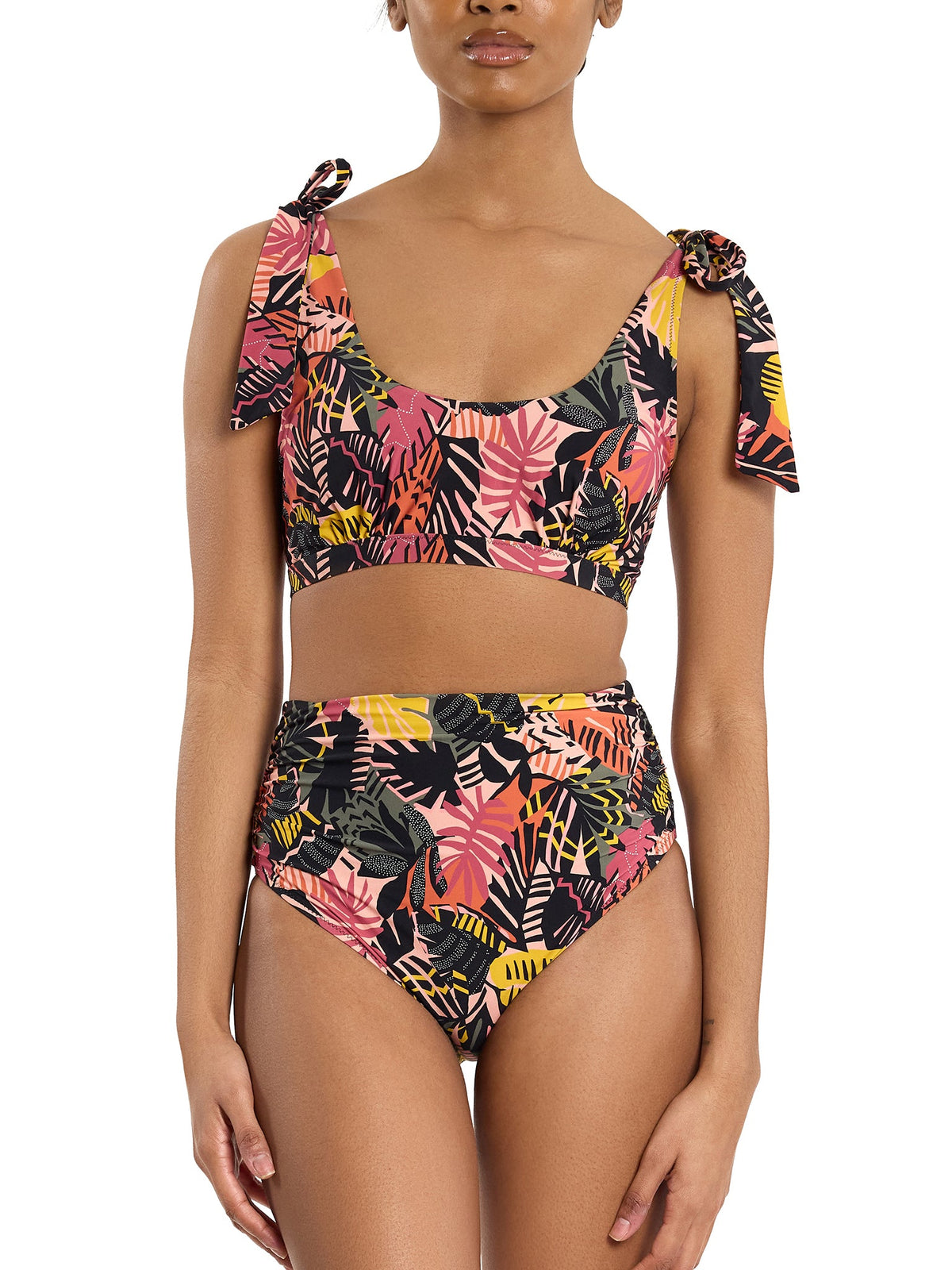 Hanky Panky High Rise Cheeky Swimsuit Bottom Palm Springs Sale